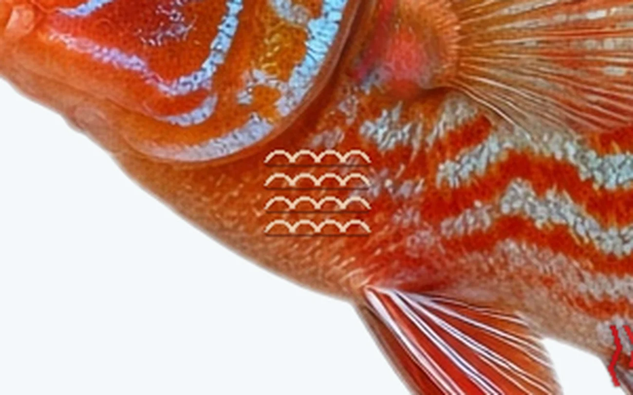 Dropsy in a freshwater fish